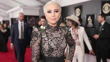 Lady Gaga Rocks the 2018 GRAMMYs Red Carpet in Dazzling Black Gown -- See the Look!