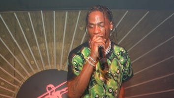 New Dad Travis Scott Performs During NBA All-Star Weekend
