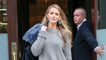 Blake Lively Flaunts Her 61-Pound Weight Loss in Super Short Sweater Dress: Pic!