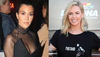 Star Sightings: Kourtney Kardashian Parties in Sexy LBD, Charlize Theron Heads to Daytona & More!