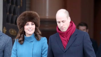 Kate Middleton Braves Snowy Norway in Fur Hat While Prince William Shows Off His New Buzz Cut