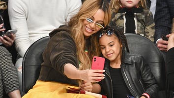 Beyonce and Blue Ivy Take Sweet Selfies at NBA All-Star Game