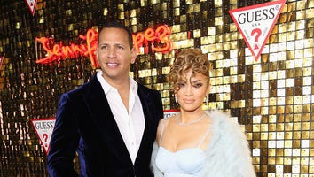 Jennifer Lopez and Alex Rodriguez Cuddle With Their Kids After Taco Night: Pics!