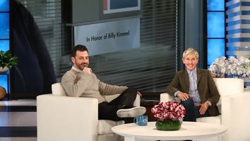 Jimmy Kimmel Cries After Ellen DeGeneres Surprises Him With a Touching Dedication to Son Billy