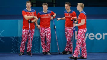 Winter Olympics 2018: Valentine's Day Means Heart Pants for Norway Curling Team