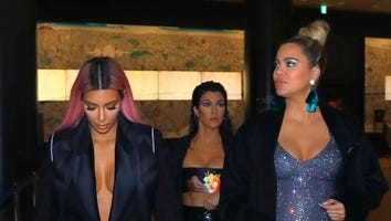 Kardashian Sisters Make a Statement in Tokyo: Khloe's Baby Bump, Kim's Pink Hair & Kourtney's Abs!