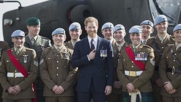 Prince Harry Presents New Military Flying School Grads With Their Wings