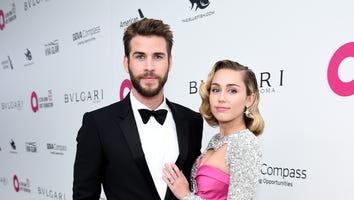 Miley Cyrus, Liam Hemsworth Share a Date Night at Elton John's Oscars Party