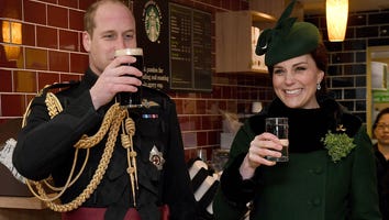 Pregnant Kate Middleton Stuns in Green at St. Patrick's Day Parade With Prince William