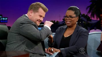 Oprah Winfrey Causes James Corden to Instantly Cry: Watch!