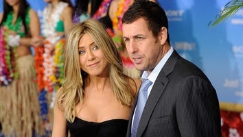 Jennifer Aniston and Adam Sandler Reunite on the Set of Their New Comedy -- See the Pics