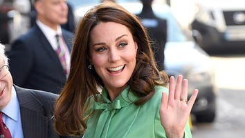 Kate Middleton Stuns in Fresh Mint Green at 8 Months Pregnant: Pics!
