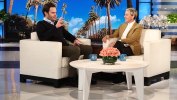 Bill Hader Channels Harry Styles at the Gym -- Watch!