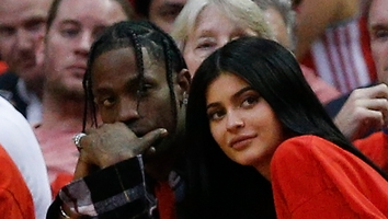 Kylie Jenner and Boyfriend Travis Scott Cuddle With Daughter Stormi During Easter Celebration!