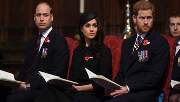 Prince William Joins Prince Harry and Meghan Markle for Anzac Day Service