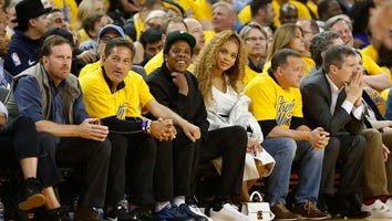Beyonce and Jay-Z Enjoy Date Night Courtside at the Golden State Warriors Game: Pic!