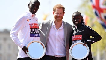Prince Harry Awards 2018 London Marathon Winners With Medals: Pics!