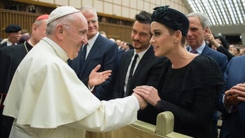 Katy Perry Meets Pope Francis With Her 'Darling' Orlando Bloom