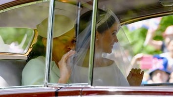 Meghan Markle's Mom Doria Gets Emotional at Royal Wedding