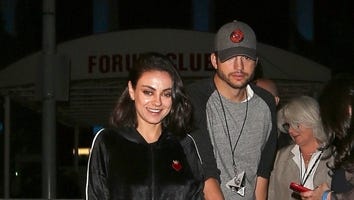 Mila Kunis and Ashton Kutcher Enjoy Date Night at U2 Concert