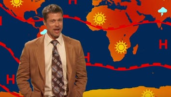 Brad Pitt Makes LeBron James Joke During Surprise TV Cameo