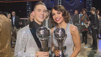 Adam Rippon and Jenna Johnson Gush Over Winning 'Dancing With the Stars: Athletes' (Exclusive)