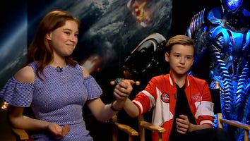 'Lost in Space' Stars Know You're Into the 'Hot' Alien Robot (Exclusive)