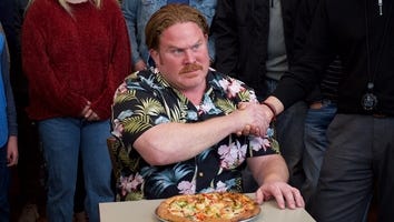 Inside a Spicy Pizza Challenge With Casey Webb on ‘Man v. Food’ (Exclusive)