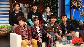 BTS Gets Adorably Scared in Prank on 'The Ellen DeGeneres' Show -- See Who Fell Off Their Chair!