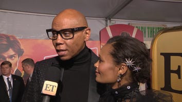 Watch RuPaul Adorably Crash Thandie Newton's 'Solo' Premiere Interview (Exclusive)