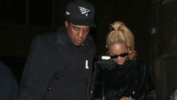 Beyonce and JAY-Z Leave London Club in Matching Ensembles