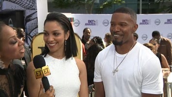 Jamie Foxx's Daughter Corinne Says Her Dad's Jokes Embarrass Her But He's Still 'Really Cool' (Exclusive)