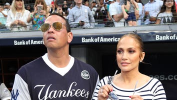 Alex Rodriguez Poses With Jennifer Lopez’s Younger ‘Fan Club’ in a Personalized Yankees Jersey