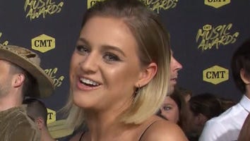CMT Awards 2018: Kelsea Ballerini on Her Sexy and Sparkly Custom Red Carpet Look (Exclusive)