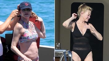 Melanie Griffith Is Fit and Fabulous in a Bikini While Vacationing on a Yacht