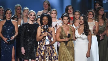 Aly Raisman & 140 More Sexual Abuse Survivor Athletes Take Center Stage in Powerful ESPYs Moment