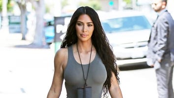 Is Kim Kardashian Bringing Back the Wallet Lanyard We Used to Wear in Elementary School? -- See the Pic!