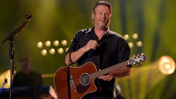 Blake Shelton Falls Onstage During Concert, Jokes 'I'd Been Drinking...a Lot'