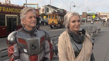 Michael Douglas and Michelle Pfeiffer Supersuit Up on the Set of 'Ant-Man and the Wasp' (Exclusive)
