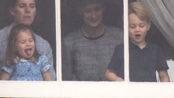 Princess Charlotte and Prince George Are the Most Excited During Royal Flypast: Pics