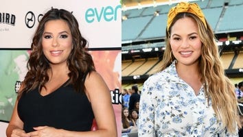 Chrissy Teigen Hilariously Apologizes for Her Dad's Comments About Eva Longoria's Makeup-Free Selfie
