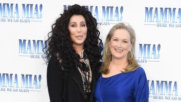 Meryl Streep and Cher Kiss at the 'Mamma Mia' Premiere in London -- See the Pic!