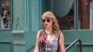 Taylor Swift Shows Off Her Long Legs in Edgy Platform Boots