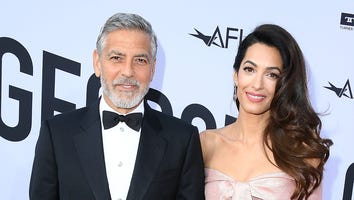 Amal Clooney Shows Off Her Legs in Yellow Shorts on Date Night With George -- See the Pic!