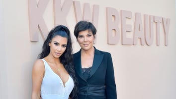 Kim Kardashian and Kris Jenner Stun in Black-and-White Looks at KKW Beauty Event