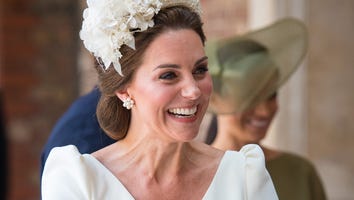 Kate Middleton Wears the Same Designer She Wore for 2 Previous Christenings at Prince Louis' Service