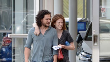 Newlyweds Kit Harington and Rose Leslie Ecstatically Car Shop in London: Pic