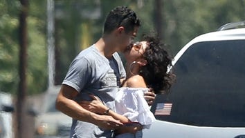 Sarah Hyland Greets Wells Adams With a Kiss As He Moves Into Her L.A. Home