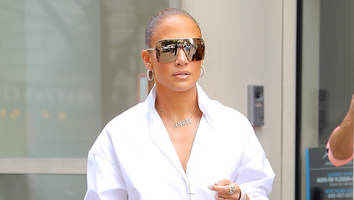 Jennifer Lopez Rocks Over-the-Top Thigh-High Denim Boots