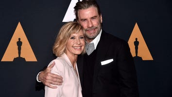 John Travolta and Olivia Newton-John Reunite at 'Grease' 40th Anniversary Event